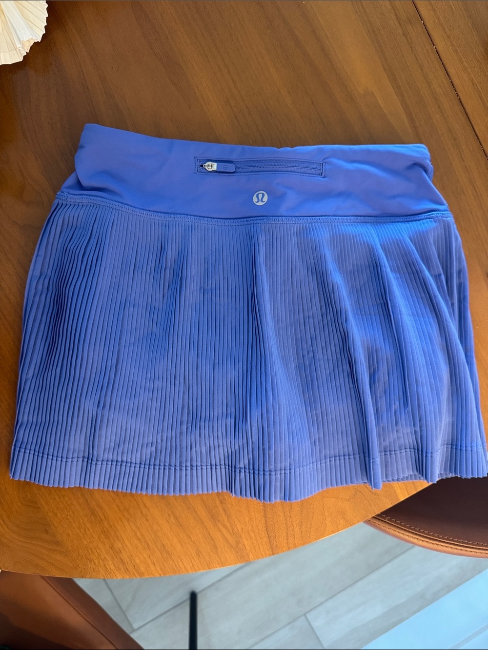 lululemon athletica Periwinkle Pleated Skater Skirt